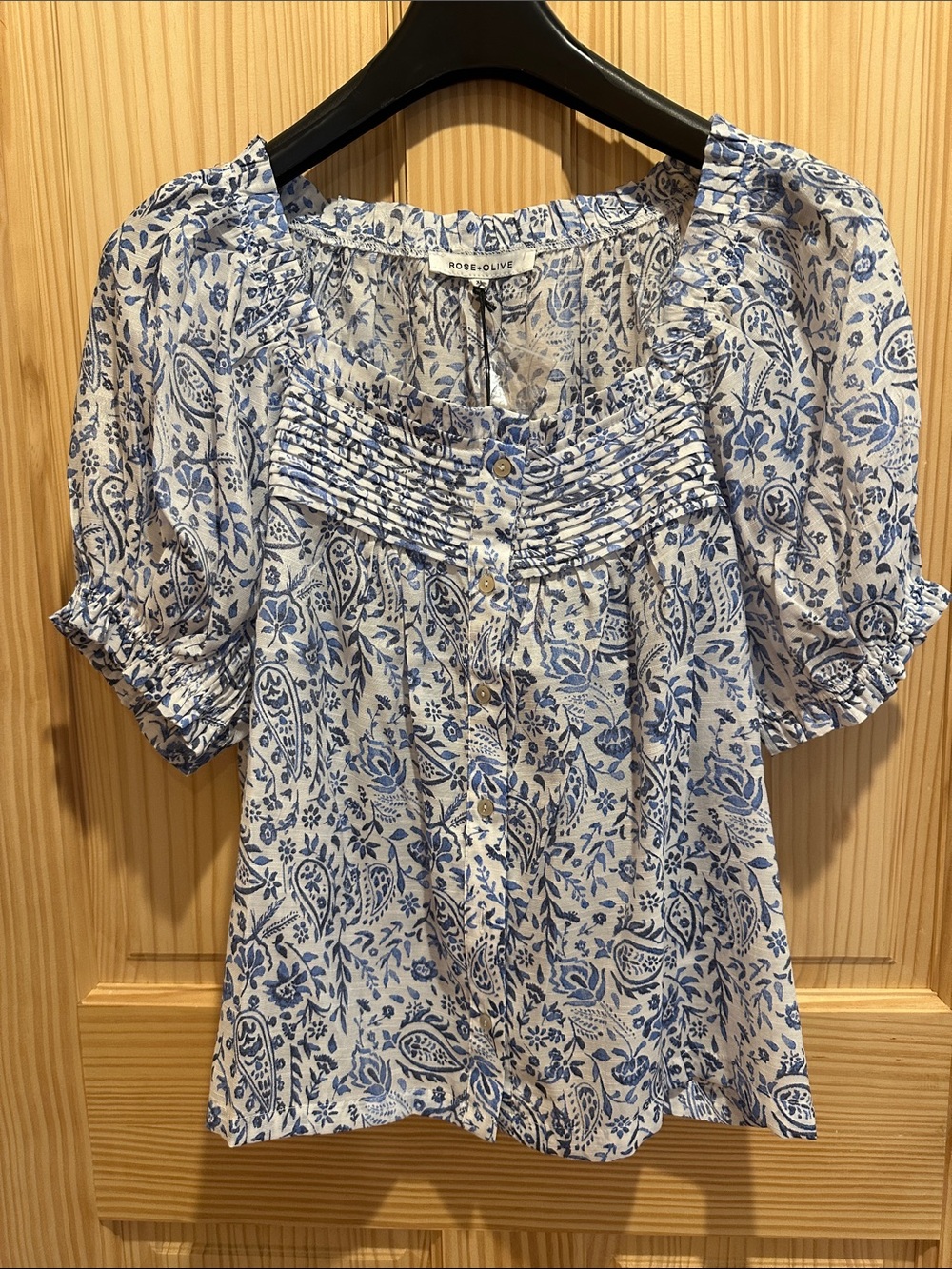 Rose & Olive Top